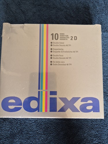 Disketten edixa 2d 48tpi - 5.25",