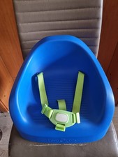 Koru Kids Toddler Booster Kinder Sitzerhöhung Stuhl mit Anschnallgurte Blau