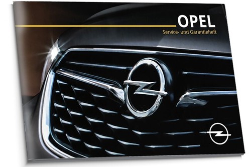Opel deutsches serviceheft - opel,