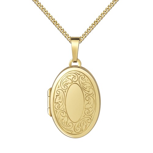Amulett medaillon 750 - amulett,