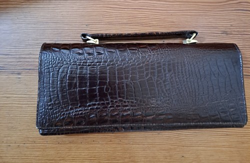 Handtasche echt krokodil leder - echt, krokodil-leder