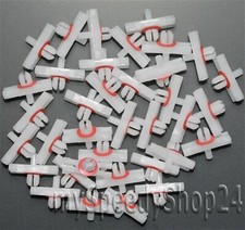 40x Zierleisten Klammer Clips