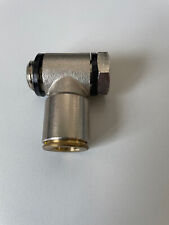 Schwenkverschraubung Push-In G1/4-10, Winkel-Schwenkverschraubung Messing Verni