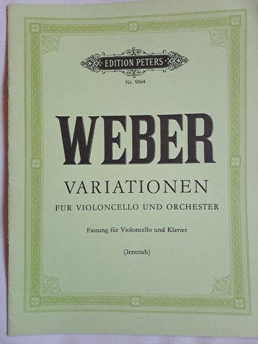 Noten cello von weber - cello,,