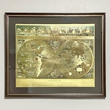 Vintage Blaeu Wandkarte