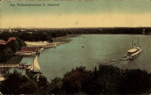 Bad saarow der mark - ak,