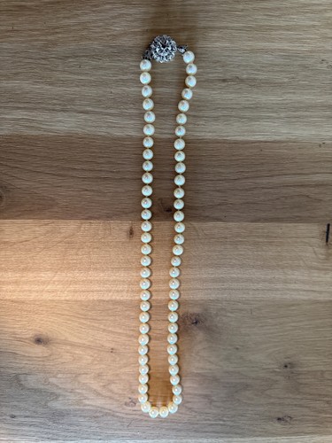 Akoya perlenkette mit 750 - akoya,