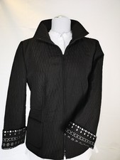 Schwarze extravagante Jacke/ Blazer von TRIXI SCHOBER