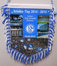 Schalke Wimpel Banner Spieltag