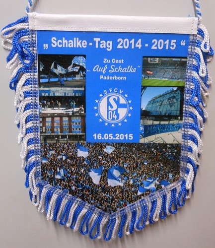Schalke wimpel banner spieltag - wimpel,