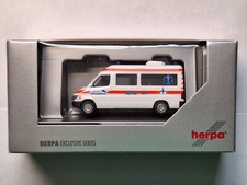 Herpa Sondermodell UNIQUE Rettungsdienst FEUERWEHR RTW KTW MB Sprinter