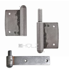 Fenster Fitschenband halbrund einfach Fensterfitsche Schrankfitsche 5.5 bis 9 mm