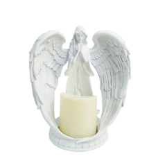Kerzenhalter Engelsfigur mit