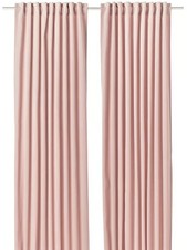 Ikea SANELA 2 Gardinenschals blassrosa 140x250 Samt 505.898.89 NEU OVP