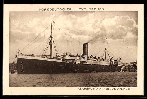Reichspostdampfer - ak,
