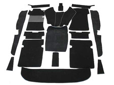 Teppichsatz Schwarz Teppich