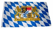 Flagge fahne freistaat - flagge, /