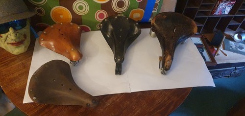 Fahrradsattel konvolut vintage - konvolut,