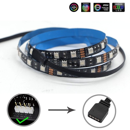 12v 4pin rgb gaming led - gaming,