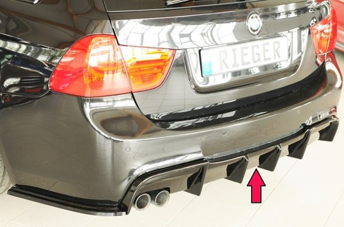 Rieger heckeinsatz diffusor - heckeinsatz,