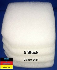 5 x Filtervlies passend für