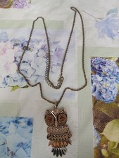 Halskette mit Eulenanhänger