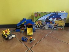 lego duplo 4987 Baustelle Kieswerk Radlader Muldenkipper (gebraucht, OVP)