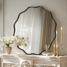 Runder Wandspiegel mit