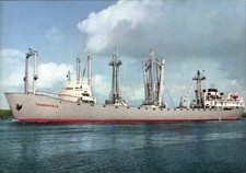 Ak Frachtschiff MS Tannenfels