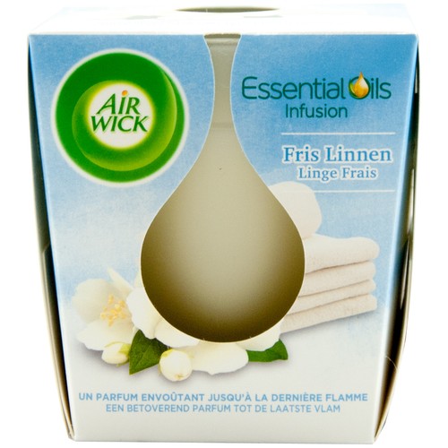 Air wick duftkerze fresh - duftkerze, linen