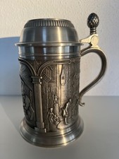 Zinnkrug mit Deckel Adele