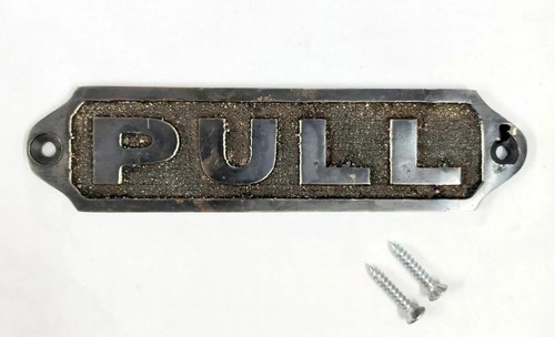Vintage wandschild messing - vintage,