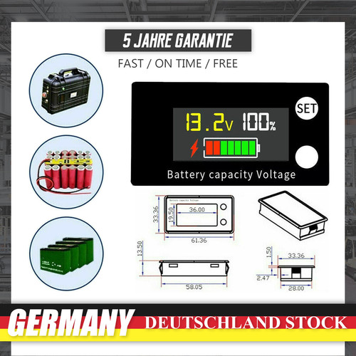 100v lcd batterie - dc,