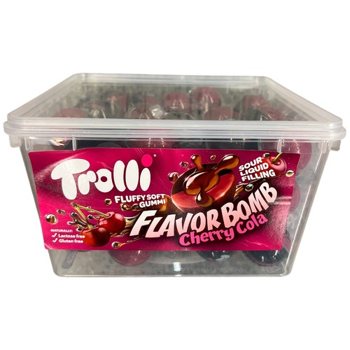 Trolli flavor bomb cherry - bomb,