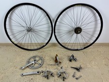CAMPAGNOLO Super Record Gruppe + Laufradsatz LRS Vintage Rennrad Eroica VGC rar