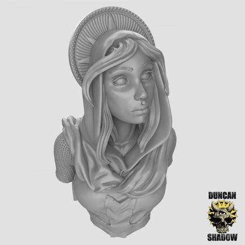 Druckfigur alter d - 3d,