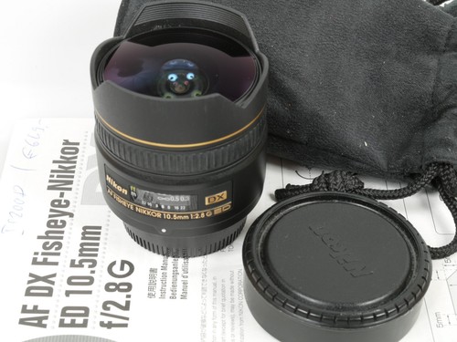 Nikon fisheye nikkor 5mm - fisheye, 10,5mm