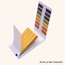 80 Stk. | PH-Teststreifen PH Messstreifen Lackmus Papier Tester
