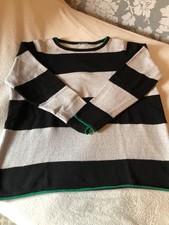 Street One Pulli 44 schwarz grau