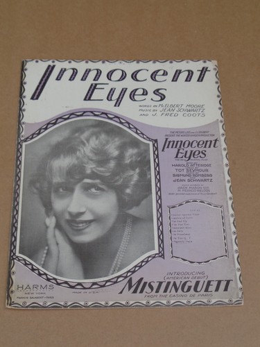 Mistinguett innocent eyes - mistinguett,