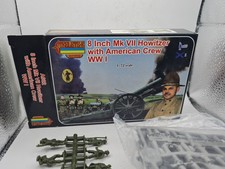 Strelets 1:72 #A002 8 Inch MK VII Howitzer WWI Amerika Crew ungebaut mit OVP 