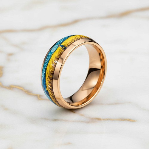 Ring weizenfeld natur - ring, motiv