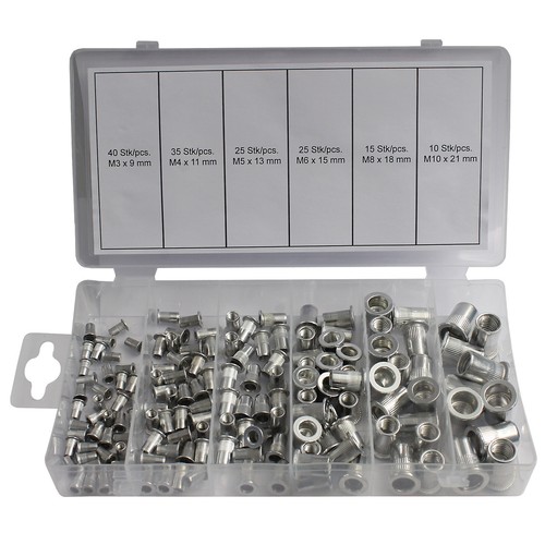 Alu aluminium nietmuttern - alu,