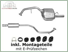 Auspuff Set für Mazda 5 CW