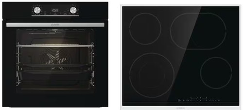 Gorenje black steam - black, herd-set