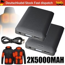 2-Pack Powerbank USB Akku für