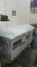 VANPROTECT Wohnmobil-Wohnwagen Schutzdach 7,40 Meter