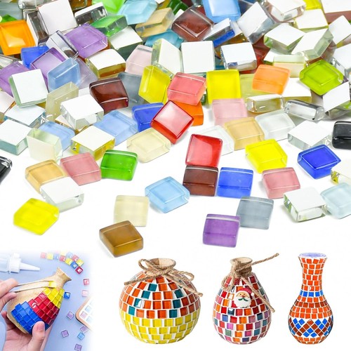 500 bunte quadratische - bunte,