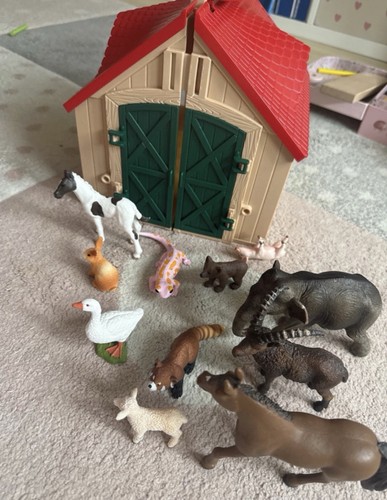 Schleich bauernhof scheune und - schleich,