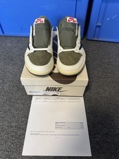 Nike Travis Scott Air Jordan 1 Low Größe EU 42 US 8.5 Medium Olive Rechnung OVP